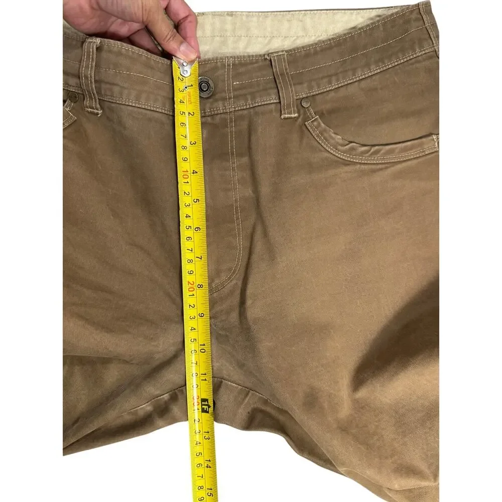 KUHL Rydr Pants Men’s 34x30 Brown Tan Patina Outdoor Hiking Gorpcore